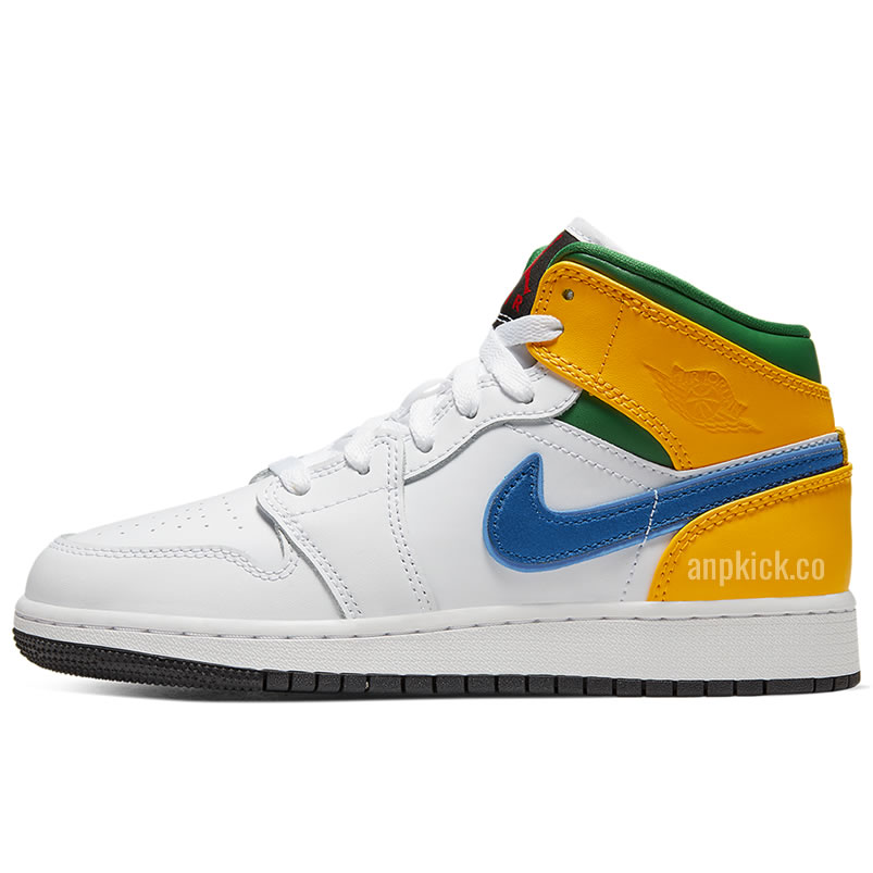 Air Jordan 1 Mid Gs Three Peat White Court Purple 554725 128 New Release Date (1) - www.kitistry.com