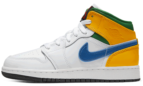 Air Jordan 1 Mid Gs Three Peat White Court Purple 554725 128 New Release Date (1) - www.kitistry.com