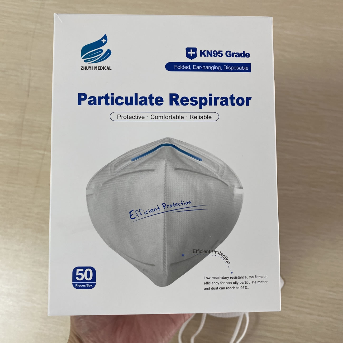 Ffp2 Mask Particulate Respirator 50pieces Box Model Z9501 (1) - www.kitistry.com