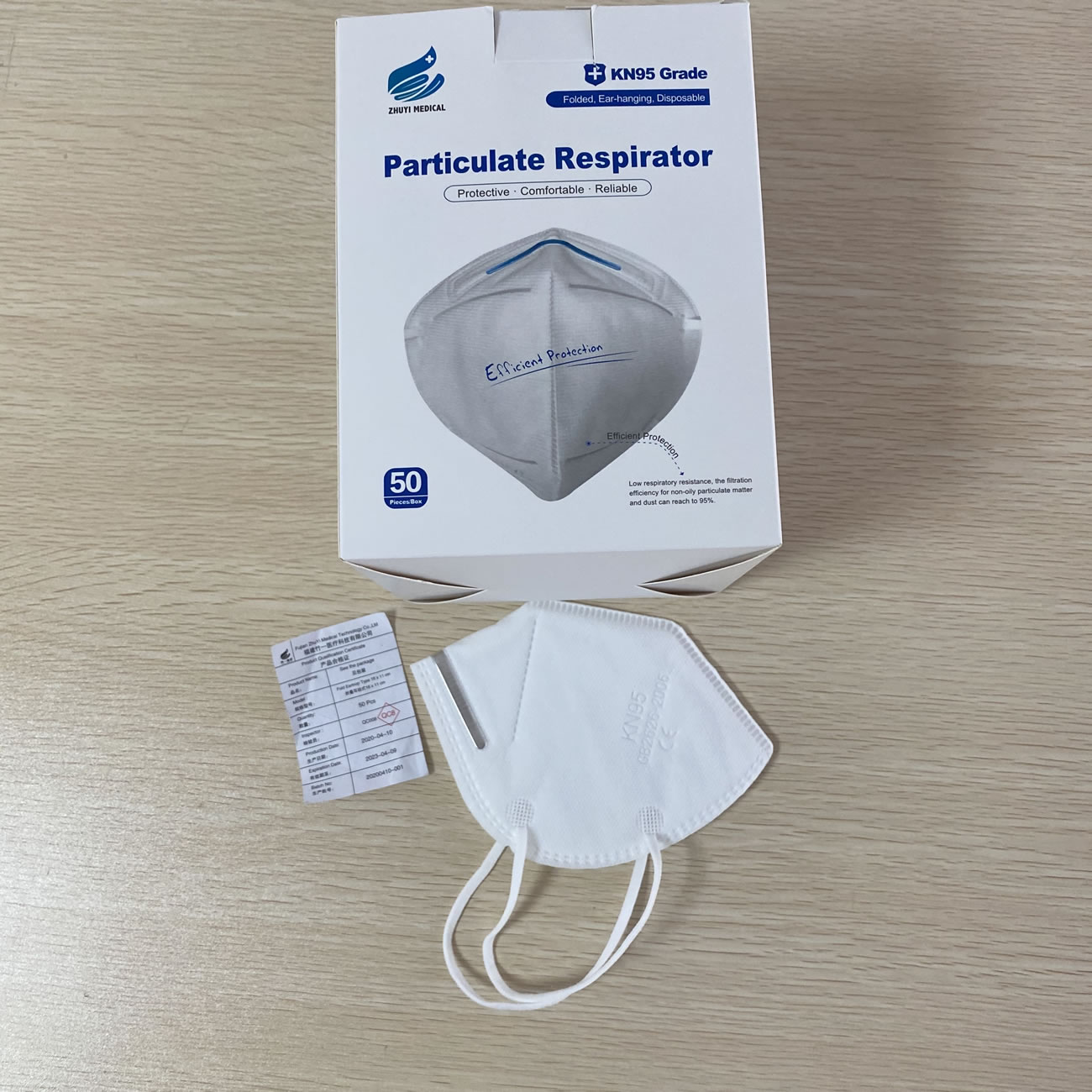 Ffp2 Mask Particulate Respirator 50pieces Box Model Z9501 (2) - www.kitistry.com