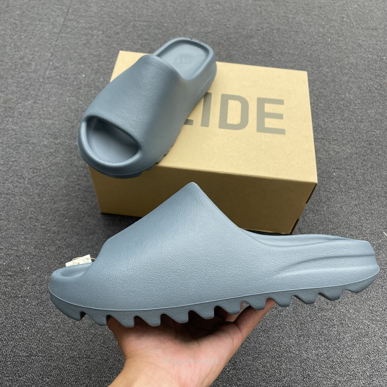 Adidas Yeezy Slide Slate Marine Id2349 (5) - www.kitistry.com Adidas Yeezy Slide Slate Marine Id2349 (5) - www.kitistry.com