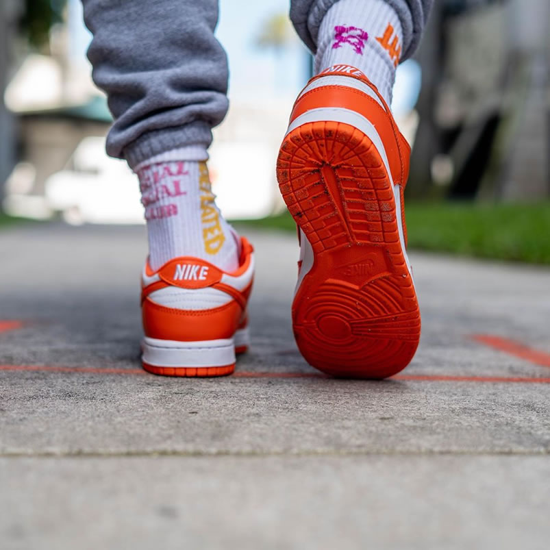 Nike Sb Dunk Low Sp Syracuse Orange Blaze Cu1726 101 On Feet (7) - www.kitistry.com Nike Sb Dunk Low Sp Syracuse Orange Blaze Cu1726 101 On Feet (7) - www.kitistry.com