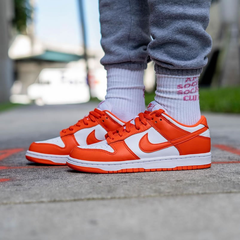 Nike Sb Dunk Low Sp Syracuse Orange Blaze Cu1726 101 On Feet (9) - www.kitistry.com Nike Sb Dunk Low Sp Syracuse Orange Blaze Cu1726 101 On Feet (9) - www.kitistry.com
