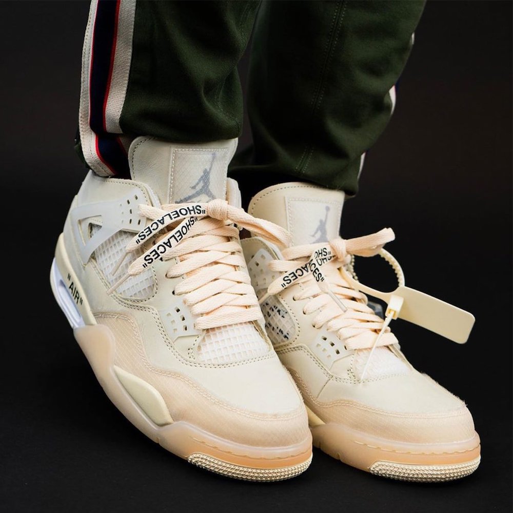 Off White Air Jordan 4 Sail Cv9388 100 Mens Wmns On Feet (3) - www.kitistry.com Off White Air Jordan 4 Sail Cv9388 100 Mens Wmns On Feet (3) - www.kitistry.com