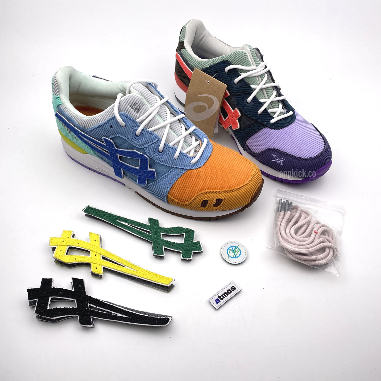 Sean Wotherspoon Atmos Asics Gel Lyte Og Shoes Multi 1203a019 000 (1) - www.kitistry.com