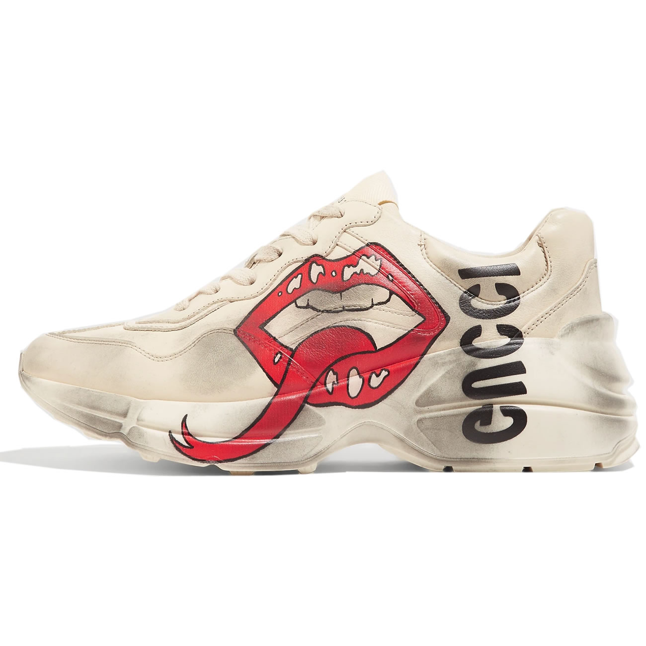 Gucci Rhyton Logo Print Leather Sneakers 1102221 (1) - www.kitistry.com Gucci Rhyton Logo Print Leather Sneakers 1102221 (1) - www.kitistry.com