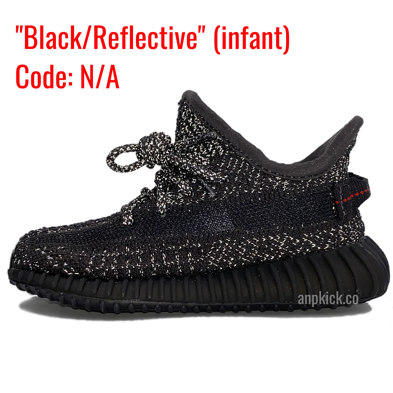 Infants Black Reflective - www.kitistry.com