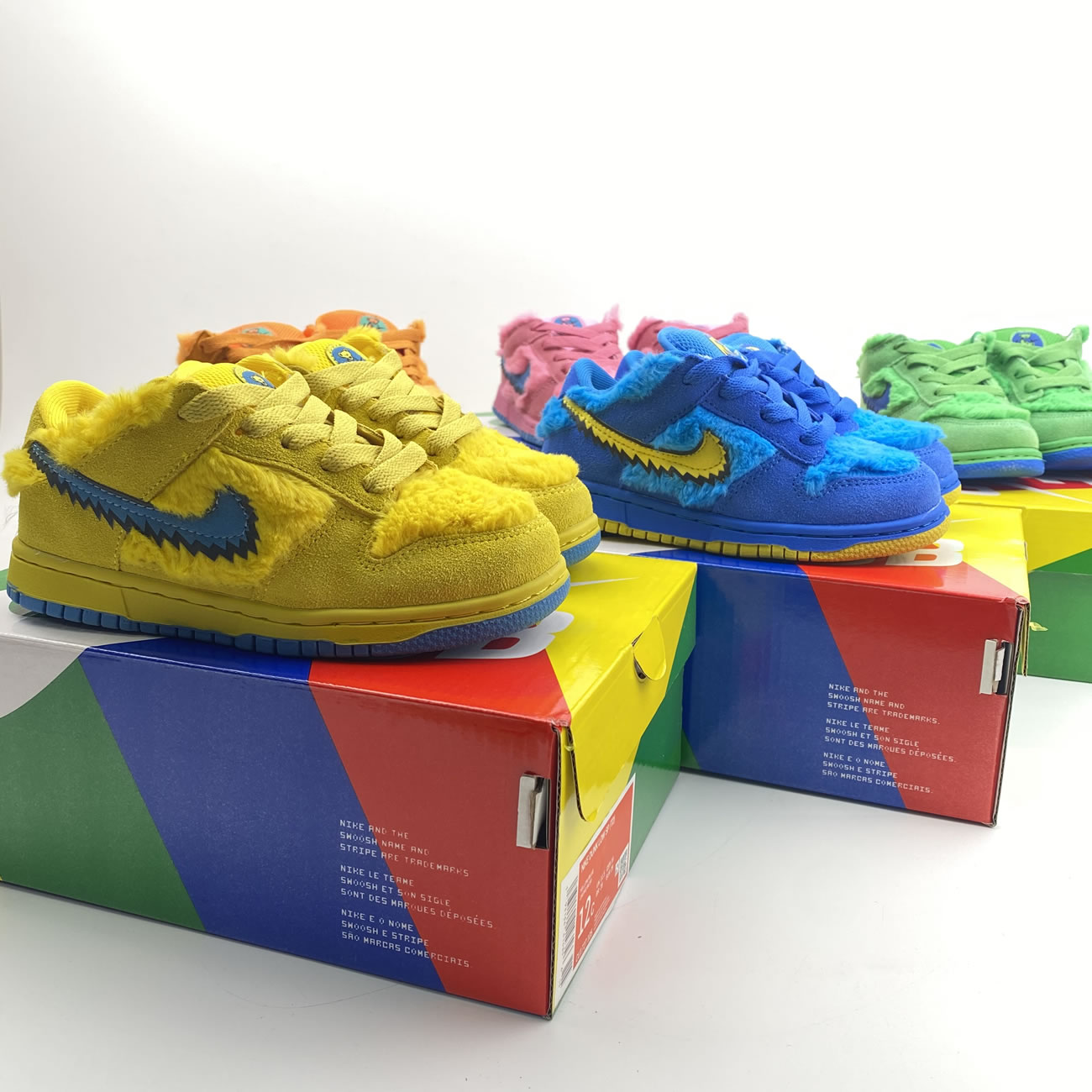 Kids Childrens Grateful Dead Bears Nike Sb Dunk Low Yellow Pink Orange Blue Green Release For Sale (4) - www.kitistry.com Kids Childrens Grateful Dead Bears Nike Sb Dunk Low Yellow Pink Orange Blue Green Release For Sale (4) - www.kitistry.com