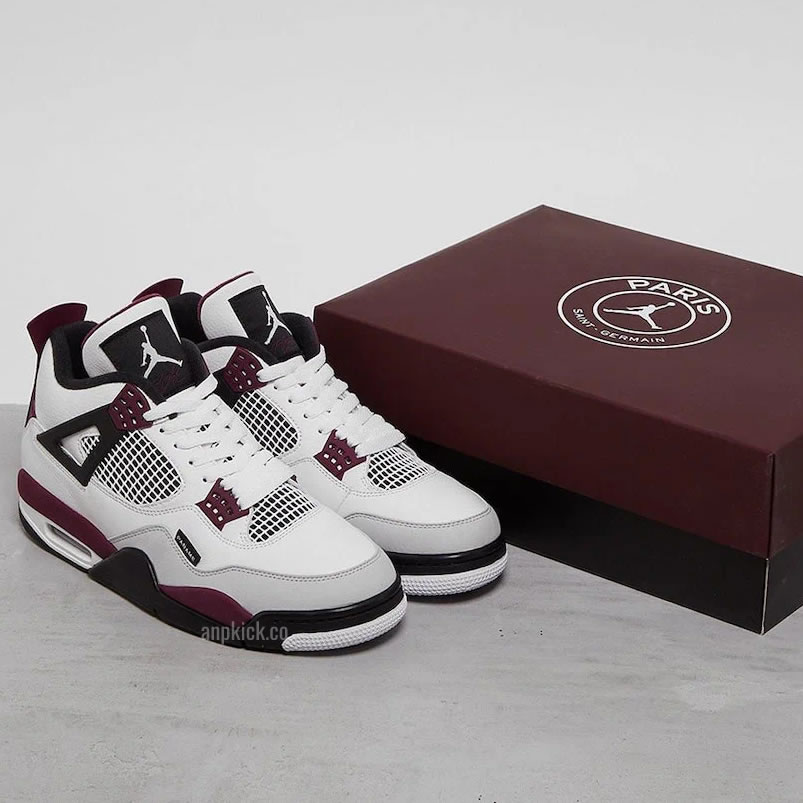 Air Jordan 4 Retro Paris Saint Germain Psg Neutral Grey Bordeaux Cz5624 100 (9) - www.kitistry.com Air Jordan 4 Retro Paris Saint Germain Psg Neutral Grey Bordeaux Cz5624 100 (9) - www.kitistry.com