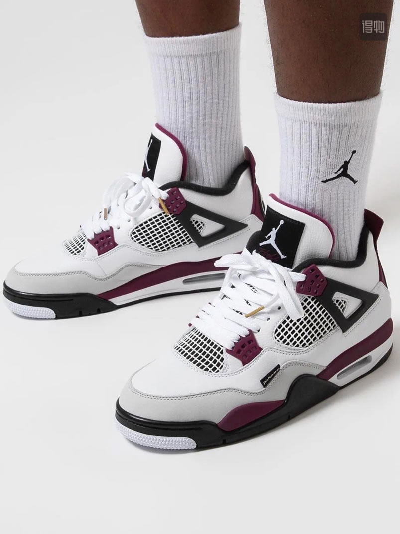 Air Jordan 4 Retro Paris Saint Germain Psg Neutral Grey Bordeaux On Feet Cz5624 100 (1) - www.kitistry.com Air Jordan 4 Retro Paris Saint Germain Psg Neutral Grey Bordeaux On Feet Cz5624 100 (1) - www.kitistry.com