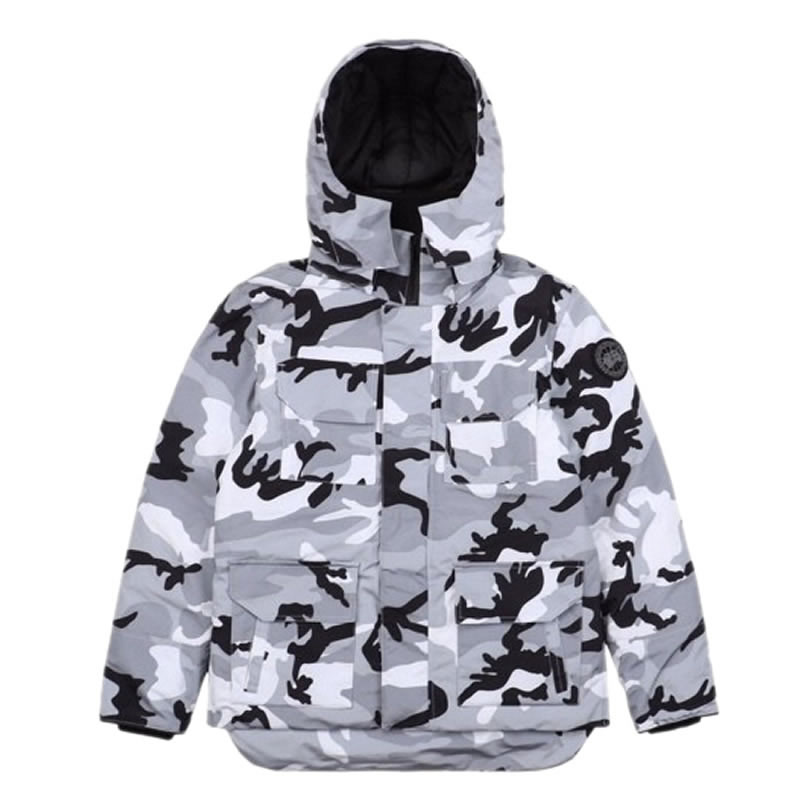 Canada Goose Maitland 4550mb 815 Down Jacket Coat Camouflage Black White (1) - www.kitistry.com