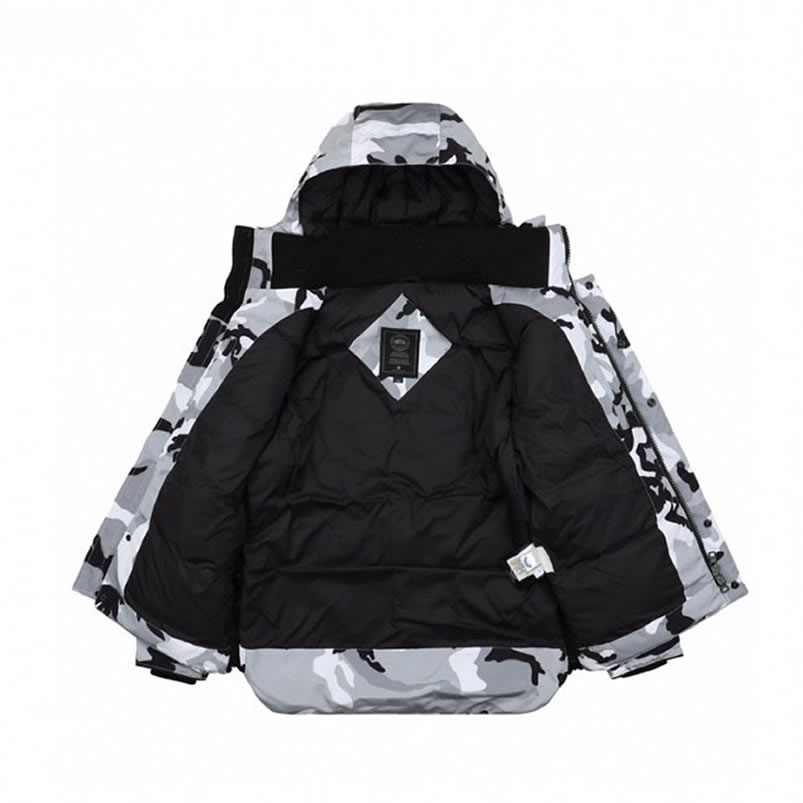 Canada Goose Maitland 4550mb 815 Down Jacket Coat Camouflage Black White (3) - www.kitistry.com