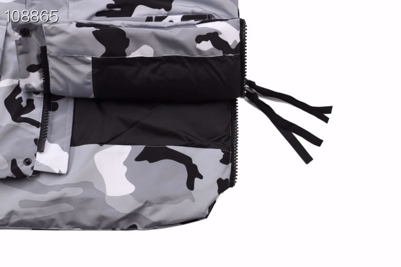 Canada Goose Maitland 4550mb 815 Down Jacket Coat Camouflage Black White (6) - www.kitistry.com