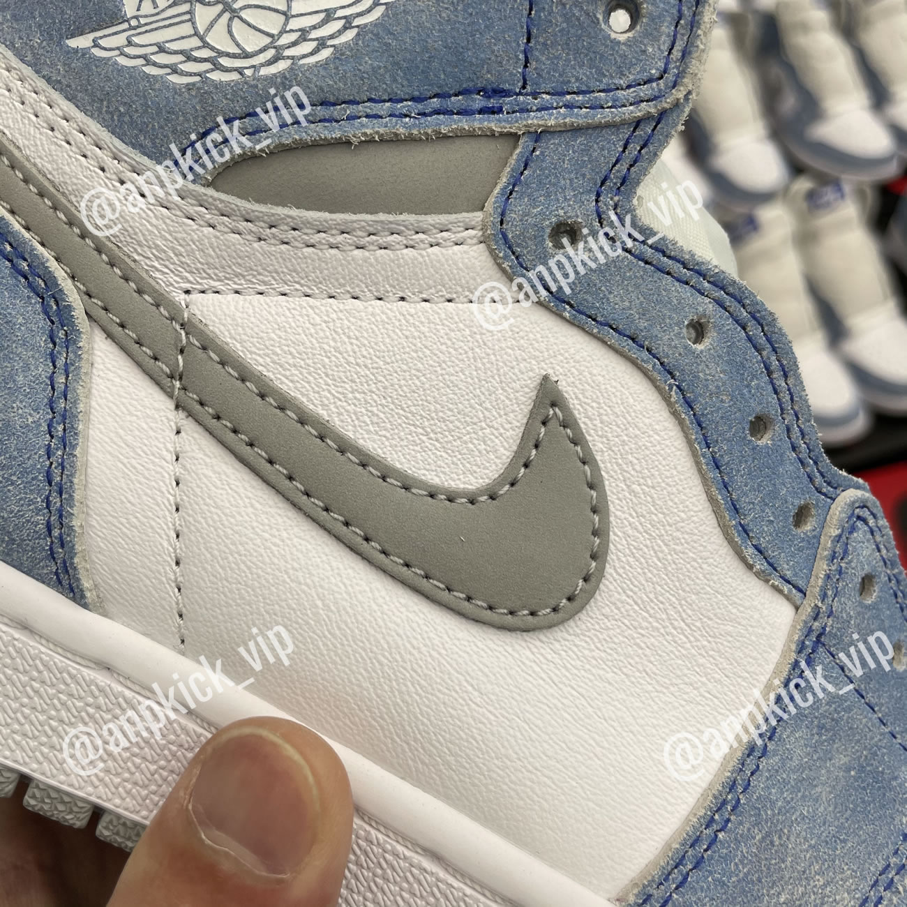 Air Jordan 1 Retro High Og Hyper Royal Anpkick Mens 555088 402 Gs 575441 402 (3) - www.kitistry.com