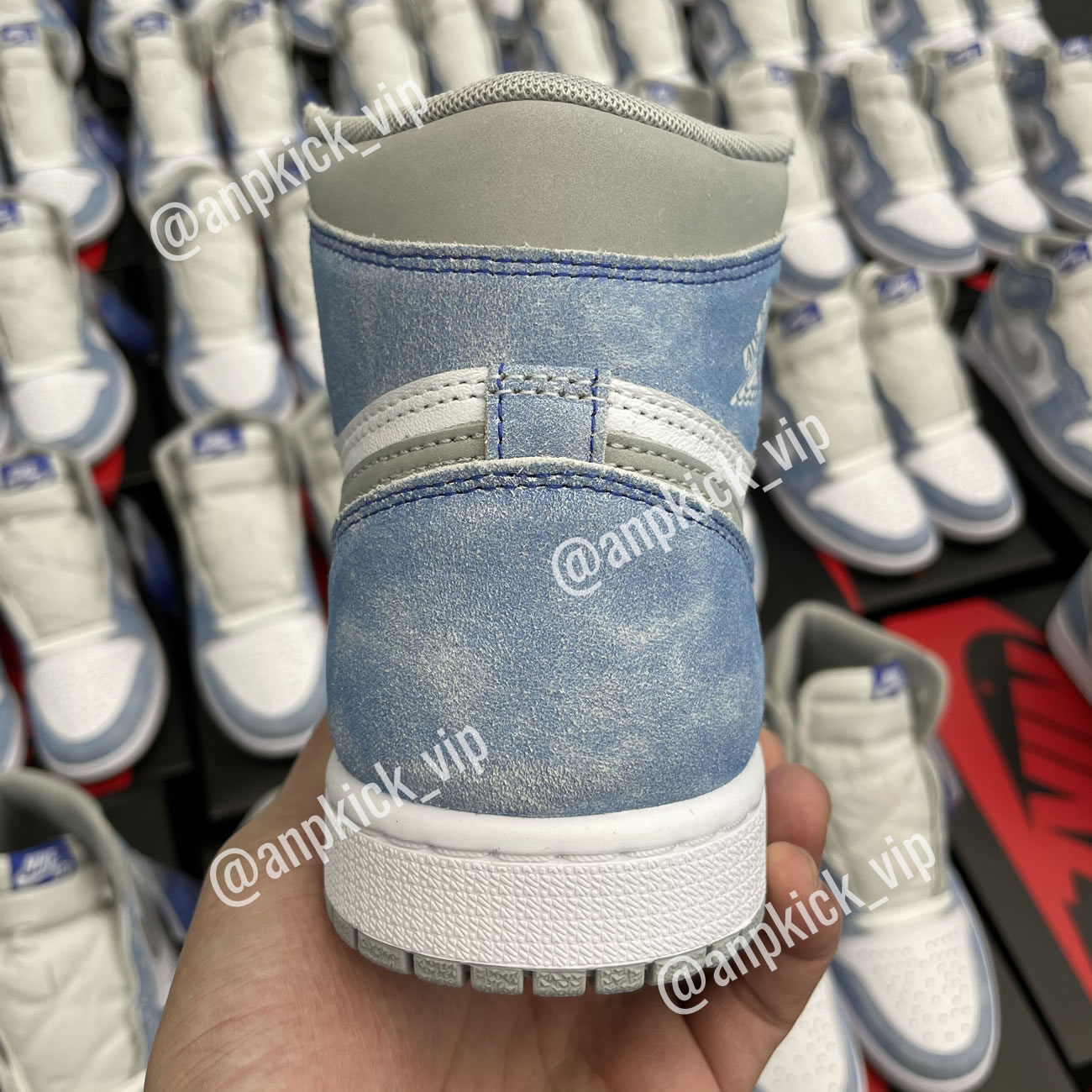 Air Jordan 1 Retro High Og Hyper Royal Anpkick Mens 555088 402 Gs 575441 402 (6) - www.kitistry.com