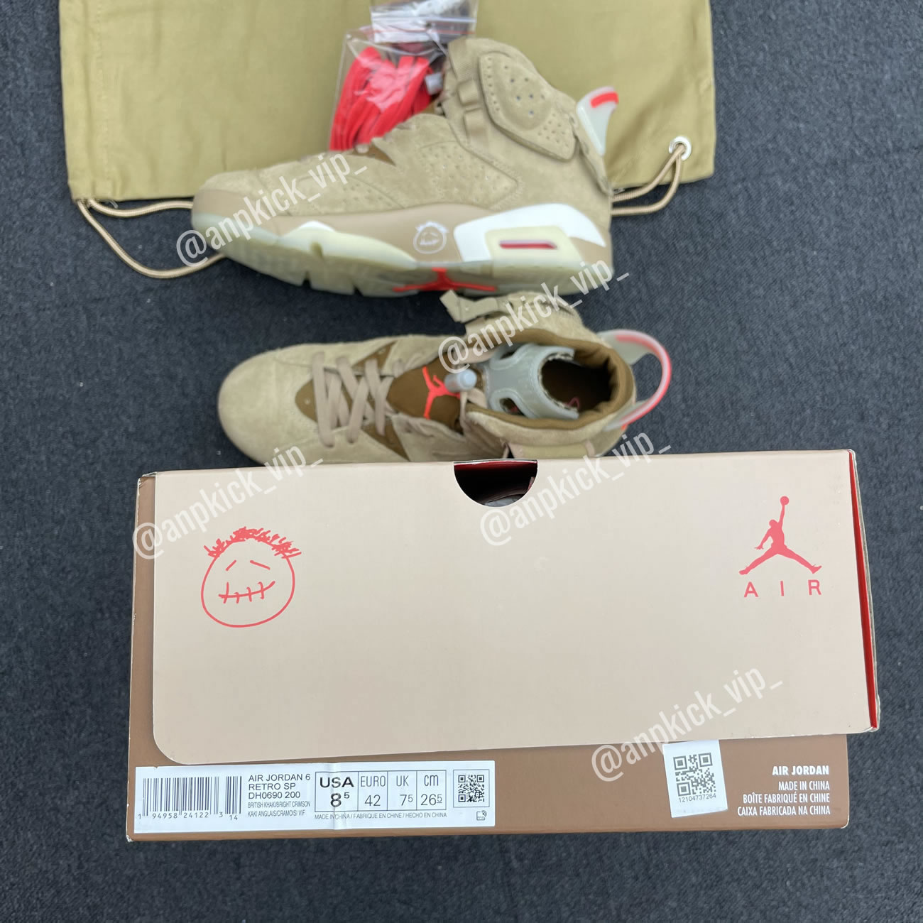 Anpkick Travis Scott Air Jordan 6 Retro British Khaki Dh0690 200 (15) - www.kitistry.com Anpkick Travis Scott Air Jordan 6 Retro British Khaki Dh0690 200 (15) - www.kitistry.com
