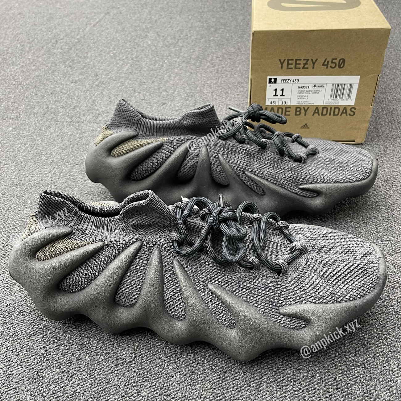 Adidas Yeezy 450 Dark Slate Anpkick H68039 (8) - www.kitistry.com Adidas Yeezy 450 Dark Slate Anpkick H68039 (8) - www.kitistry.com