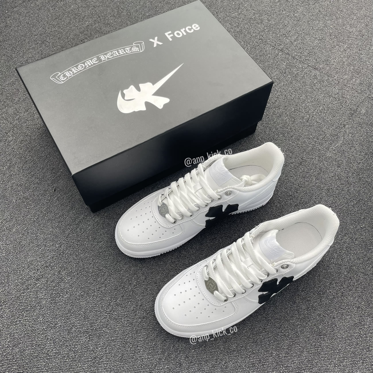 Anpkick New Box Nike Air Force One Af1 Chrome Hearts Custom Diy 315122 111 (1) - www.kitistry.com Anpkick New Box Nike Air Force One Af1 Chrome Hearts Custom Diy 315122 111 (1) - www.kitistry.com