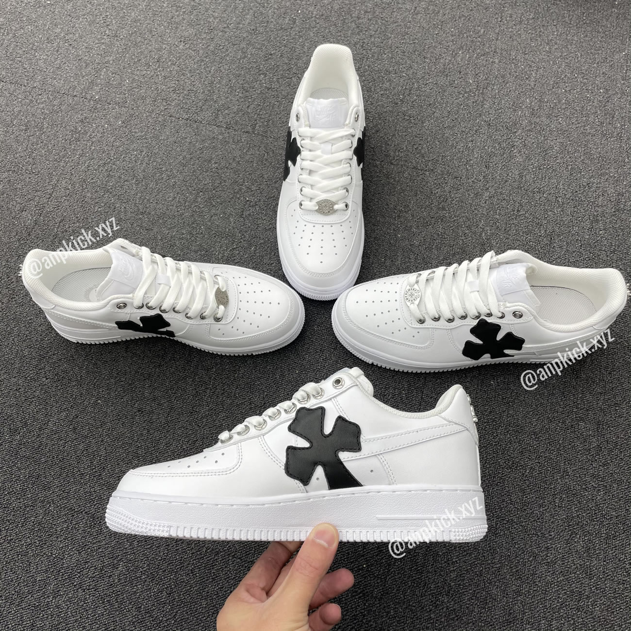 Nike Air Force One Af1 Chrome Hearts Custom Diy 315122 111 (1) - www.kitistry.com Nike Air Force One Af1 Chrome Hearts Custom Diy 315122 111 (1) - www.kitistry.com