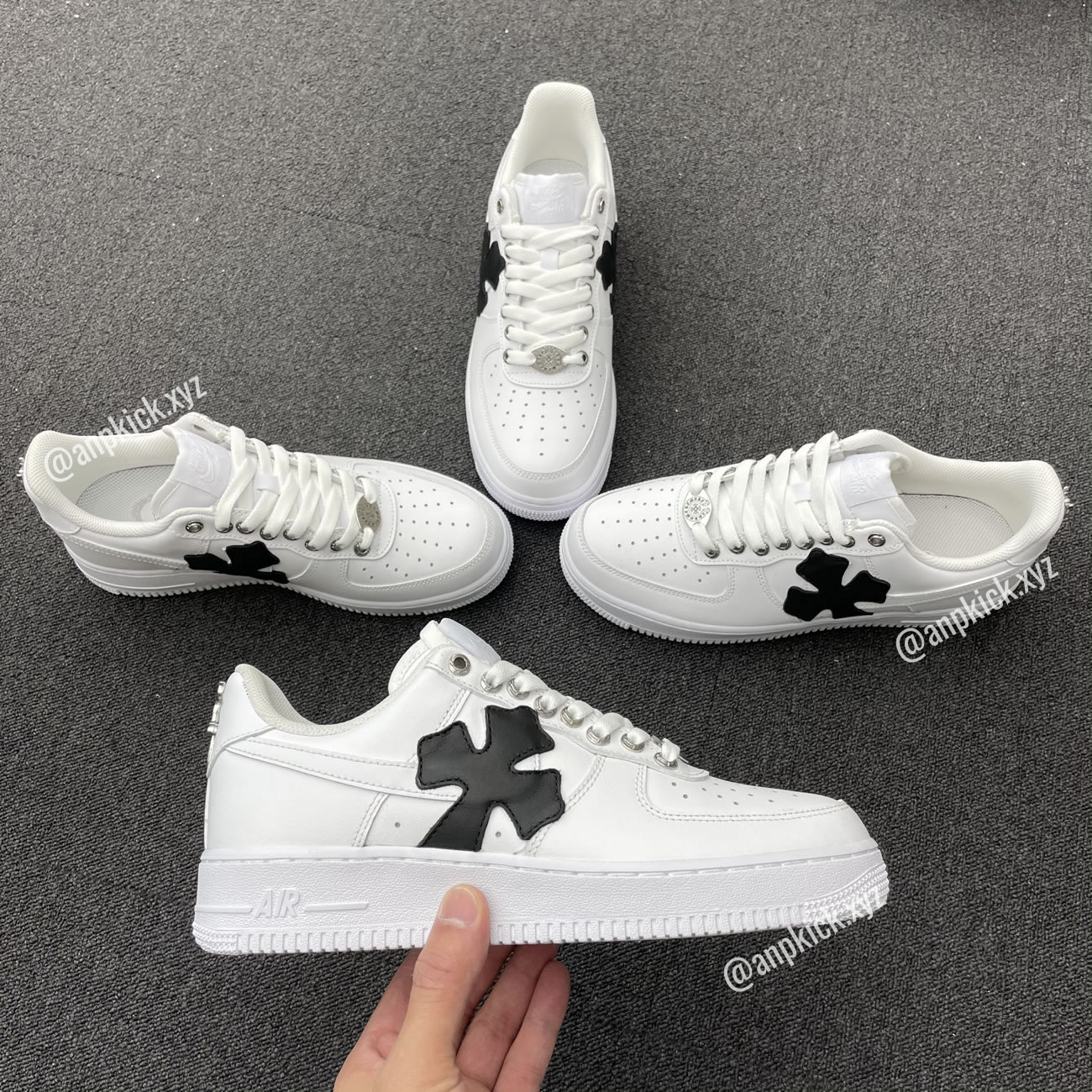 Nike Air Force One Af1 Chrome Hearts Custom Diy 315122 111 (2) - www.kitistry.com Nike Air Force One Af1 Chrome Hearts Custom Diy 315122 111 (2) - www.kitistry.com