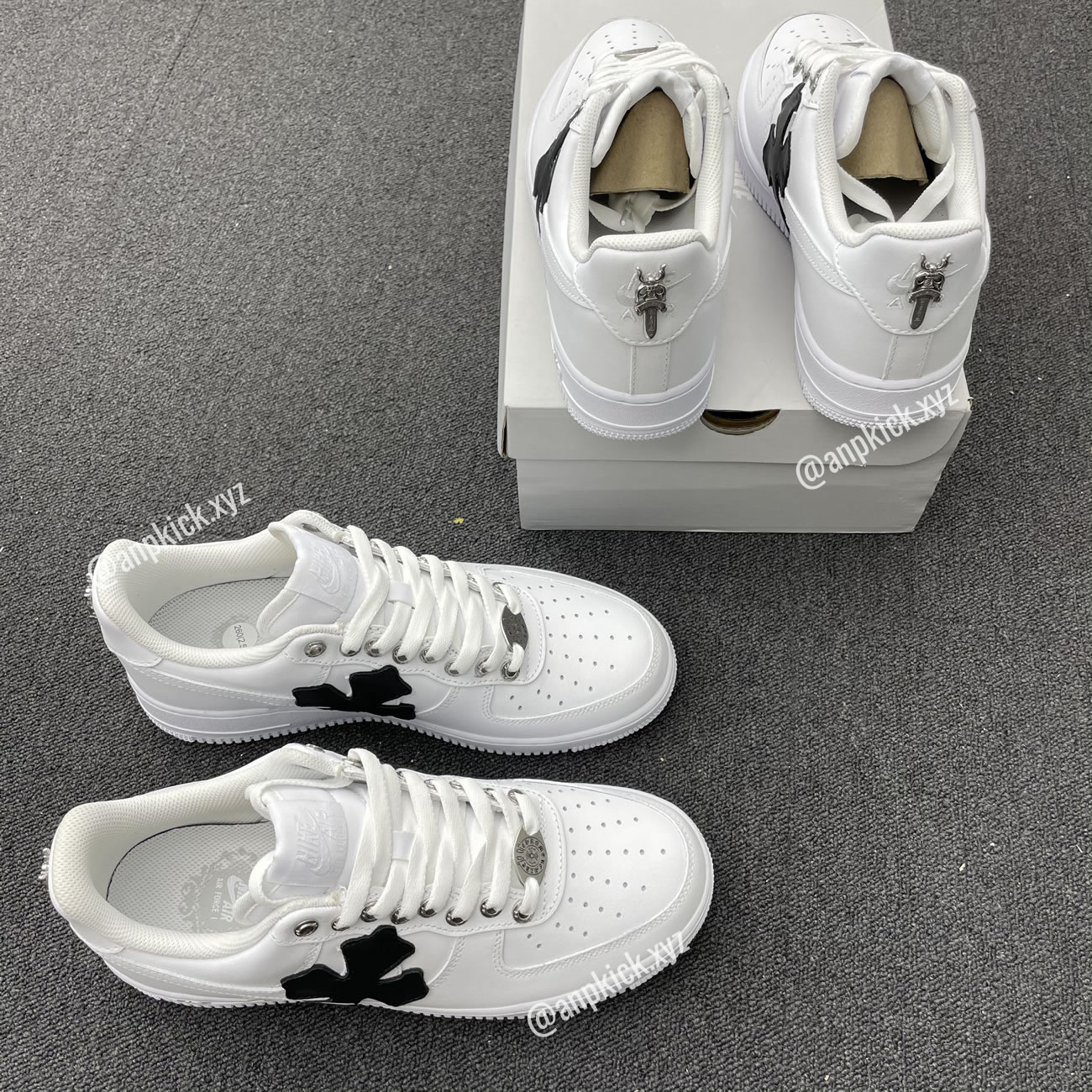 Nike Air Force One Af1 Chrome Hearts Custom Diy 315122 111 (4) - www.kitistry.com Nike Air Force One Af1 Chrome Hearts Custom Diy 315122 111 (4) - www.kitistry.com