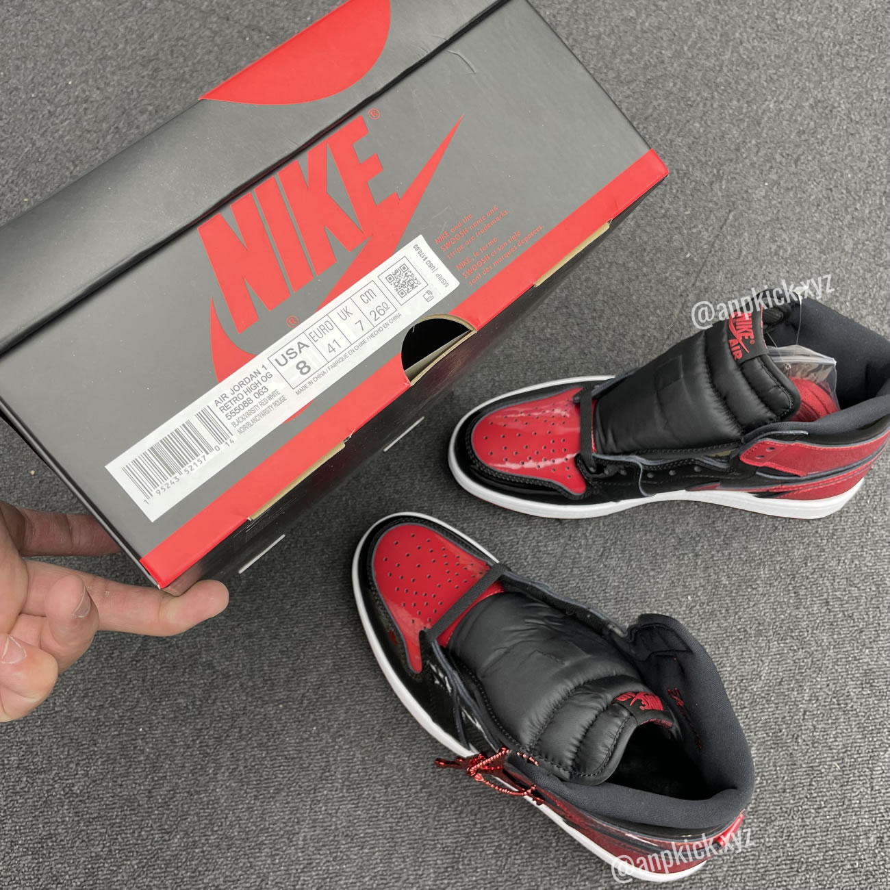 Air Jordan 1 High Og Bred Patent 555088 063 (7) - www.kitistry.com Air Jordan 1 High Og Bred Patent 555088 063 (7) - www.kitistry.com