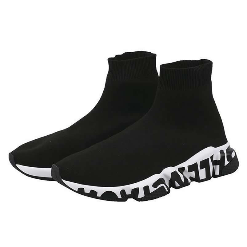 Balenciaga Shoes Like Socks High Top Speed Runners Black White 605972w05ge1015 (4) - www.kitistry.com Balenciaga Shoes Like Socks High Top Speed Runners Black White 605972w05ge1015 (4) - www.kitistry.com