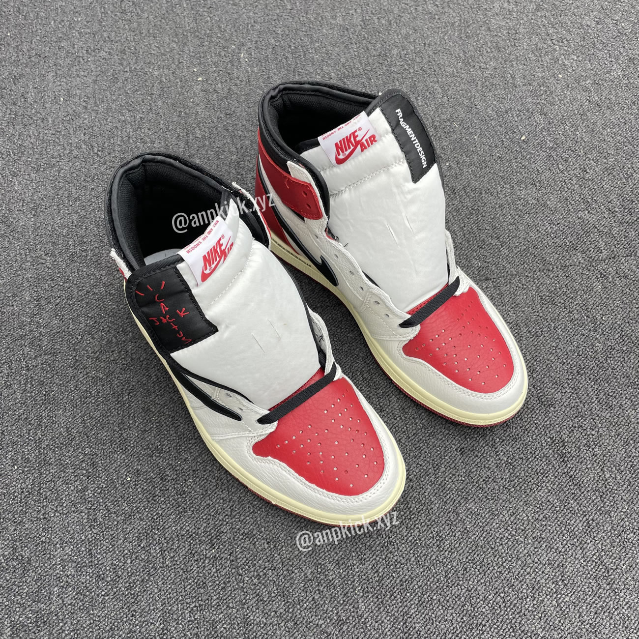 Travis Scott Air Jordan 1 High Og Sp White Red Black Fragment Anpkick Custom Making (3) - www.kitistry.com Travis Scott Air Jordan 1 High Og Sp White Red Black Fragment Anpkick Custom Making (3) - www.kitistry.com