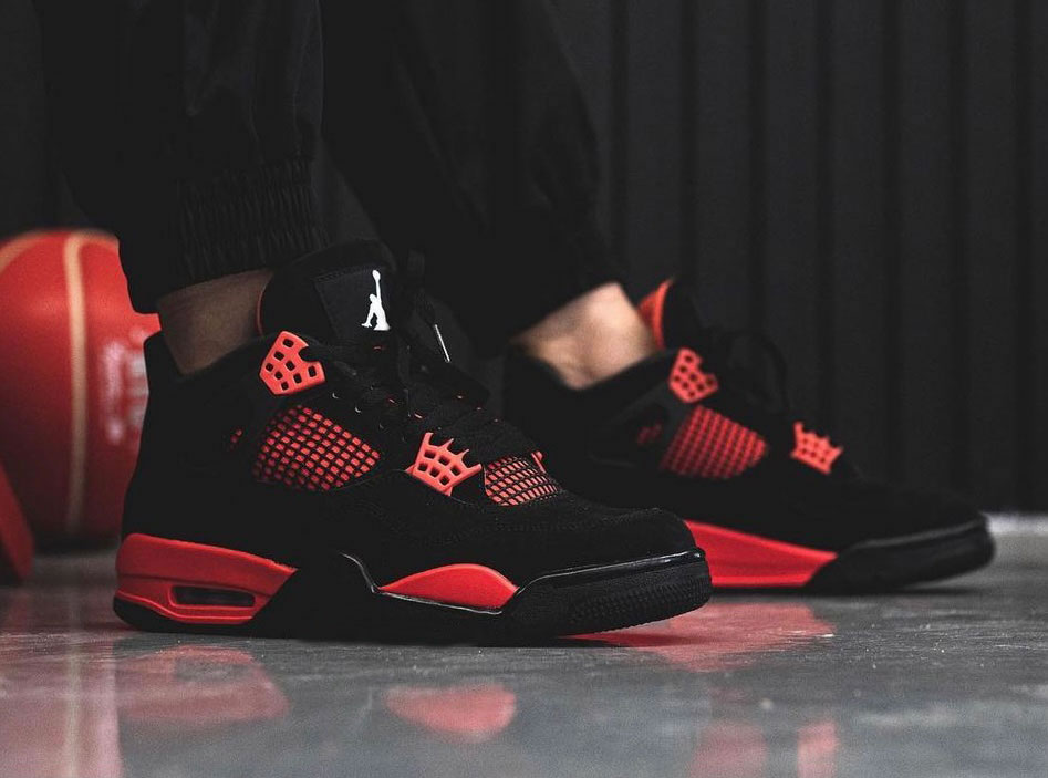 Air Jordan 4 Red Thunder Black White Red Ct8527 016 On Feet (1) - www.kitistry.com Air Jordan 4 Red Thunder Black White Red Ct8527 016 On Feet (1) - www.kitistry.com