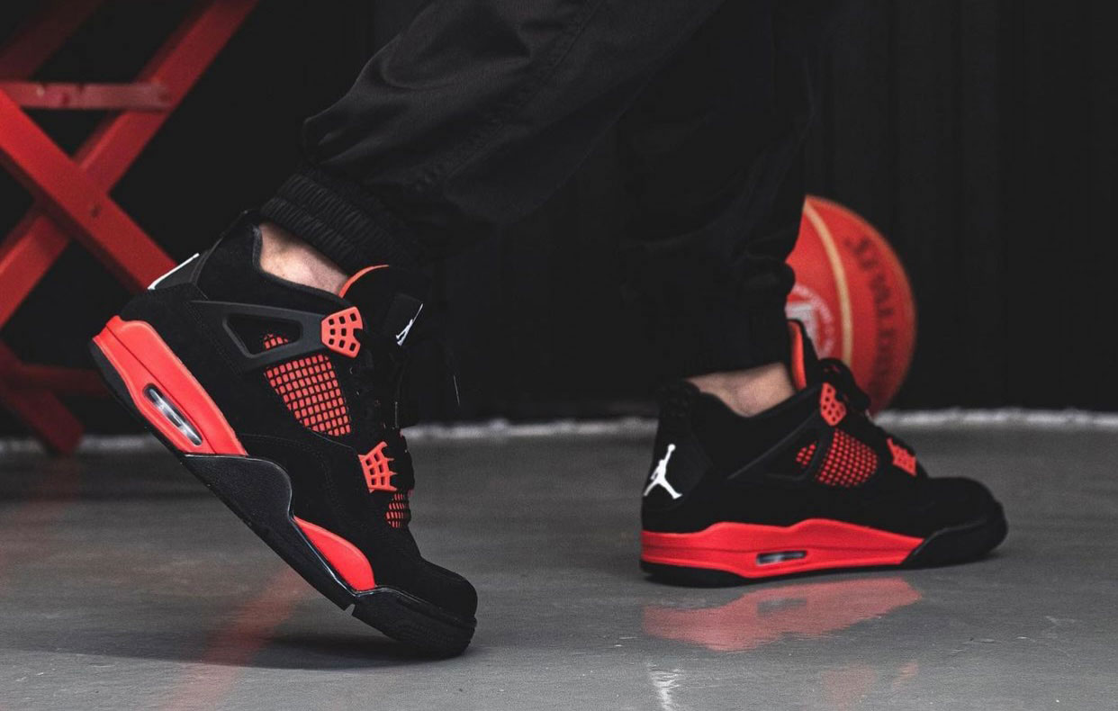 Air Jordan 4 Red Thunder Black White Red Ct8527 016 On Feet (3) - www.kitistry.com Air Jordan 4 Red Thunder Black White Red Ct8527 016 On Feet (3) - www.kitistry.com