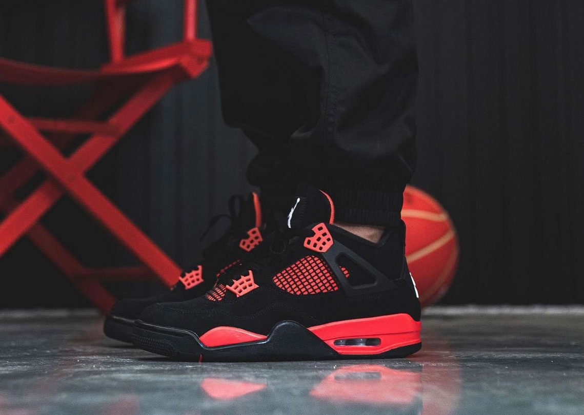 Air Jordan 4 Red Thunder Black White Red Ct8527 016 On Feet (5) - www.kitistry.com Air Jordan 4 Red Thunder Black White Red Ct8527 016 On Feet (5) - www.kitistry.com