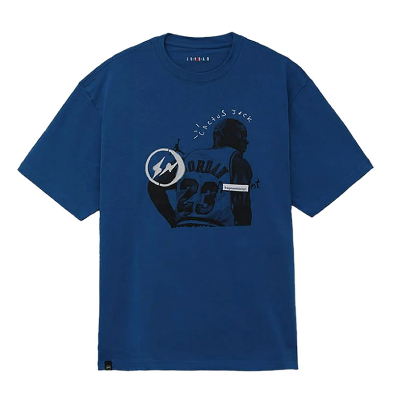 Travis Scott Cactus Jack Jordan T Shirt Khaki Desert Blue (1) - www.kitistry.com Travis Scott Cactus Jack Jordan T Shirt Khaki Desert Blue (1) - www.kitistry.com