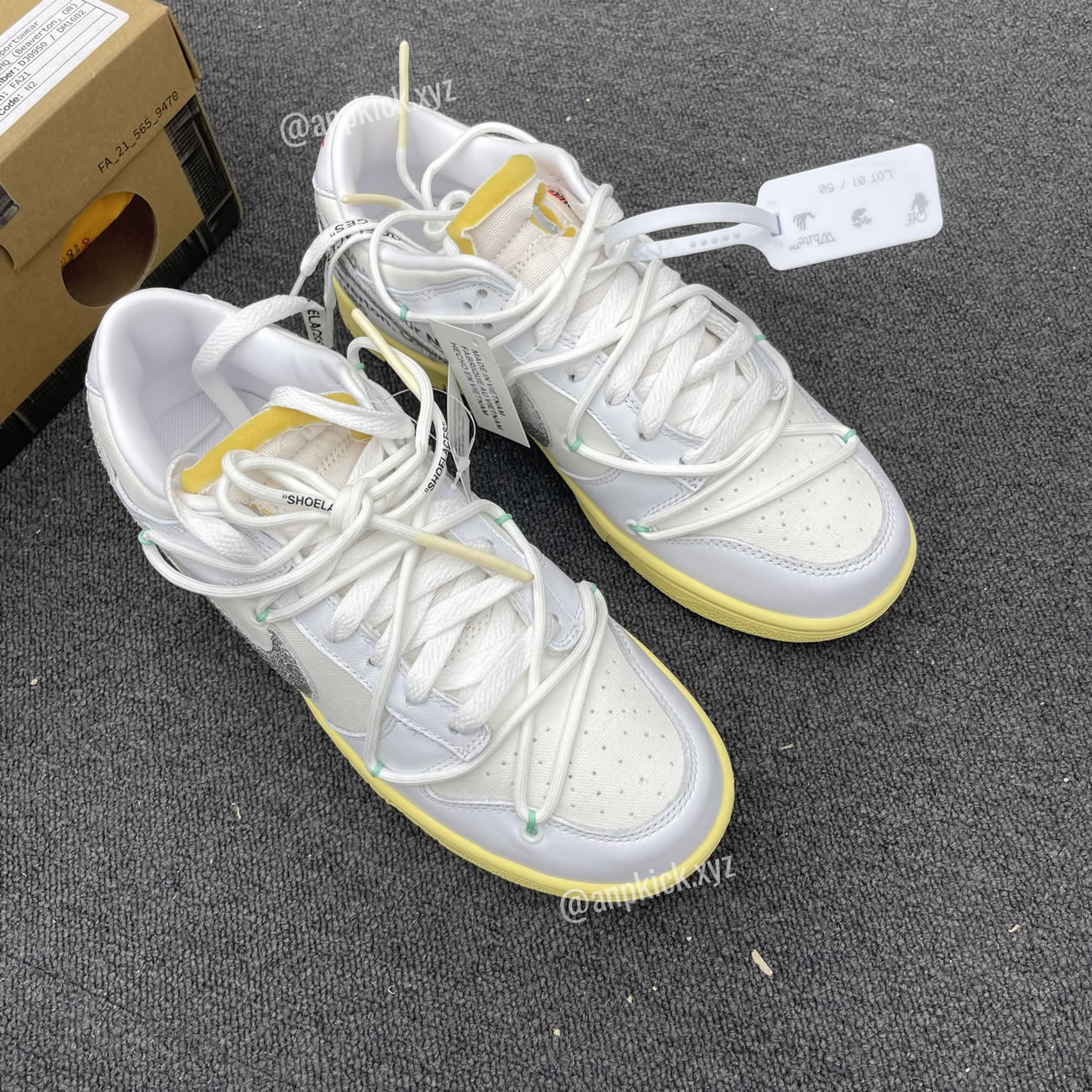 Off White Nike Sb Dunk Low Lot 1 White Metallic Silver Anpkick Dm1602 127 (11) - www.kitistry.com Off White Nike Sb Dunk Low Lot 1 White Metallic Silver Anpkick Dm1602 127 (11) - www.kitistry.com