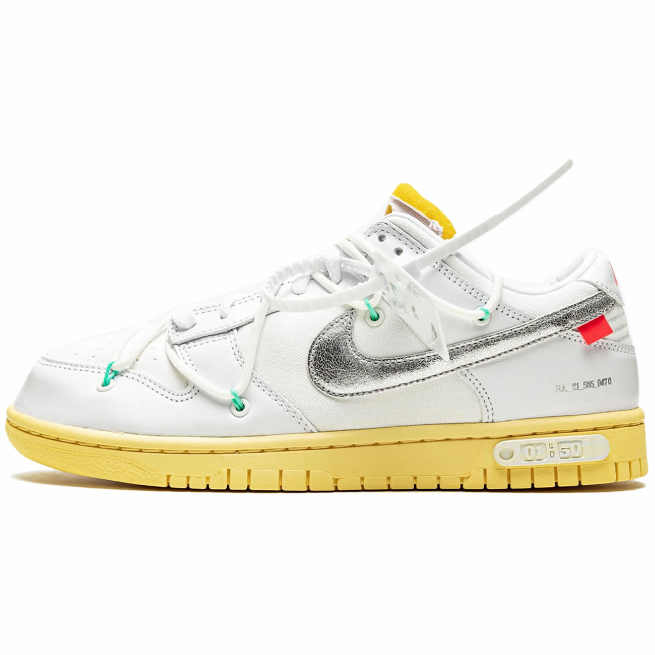 Off White Nike Sb Dunk Low Lot 1 White Metallic Silver Dm1602 127 (1) - www.kitistry.com Off White Nike Sb Dunk Low Lot 1 White Metallic Silver Dm1602 127 (1) - www.kitistry.com