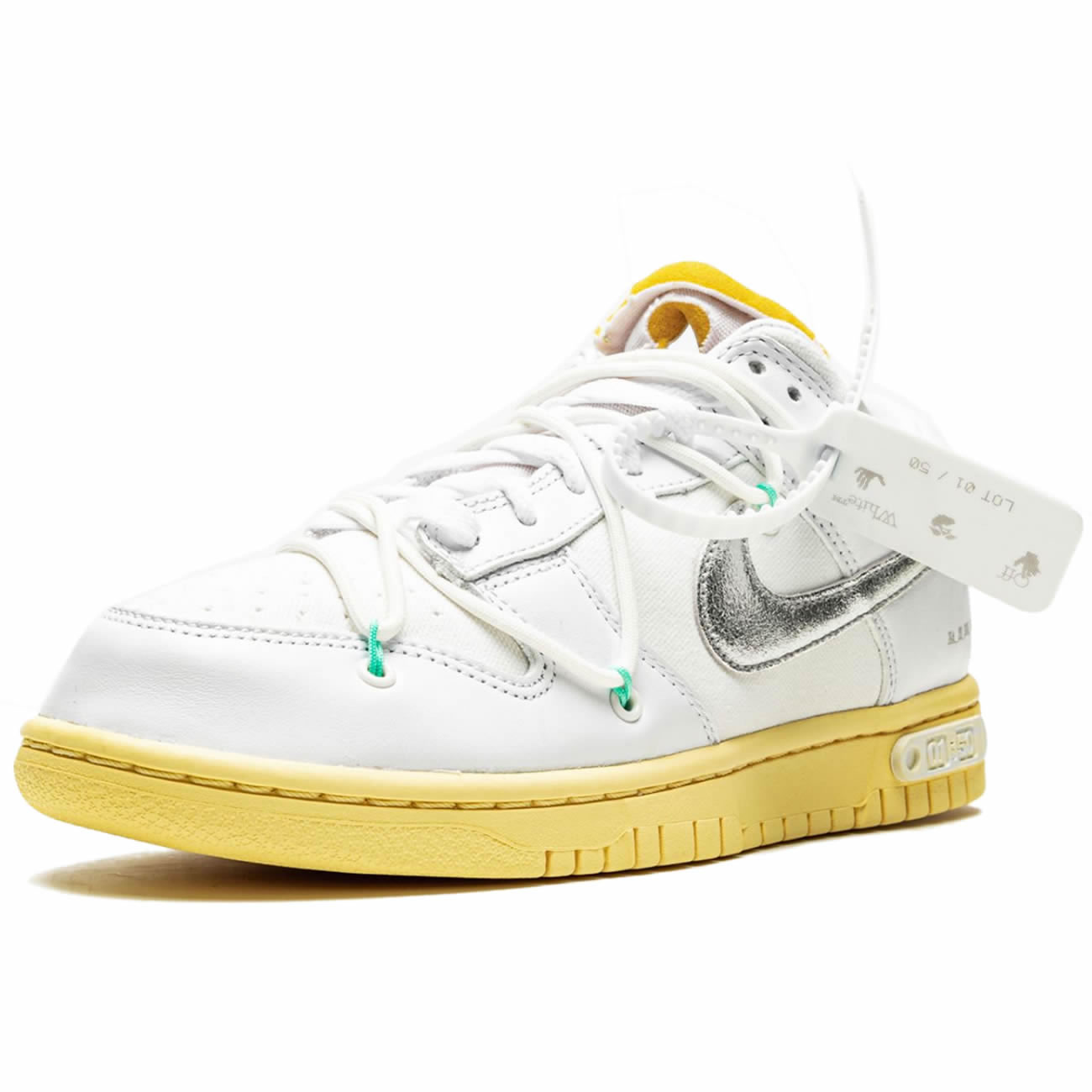 Off White Nike Sb Dunk Low Lot 1 White Metallic Silver Dm1602 127 (2) - www.kitistry.com Off White Nike Sb Dunk Low Lot 1 White Metallic Silver Dm1602 127 (2) - www.kitistry.com
