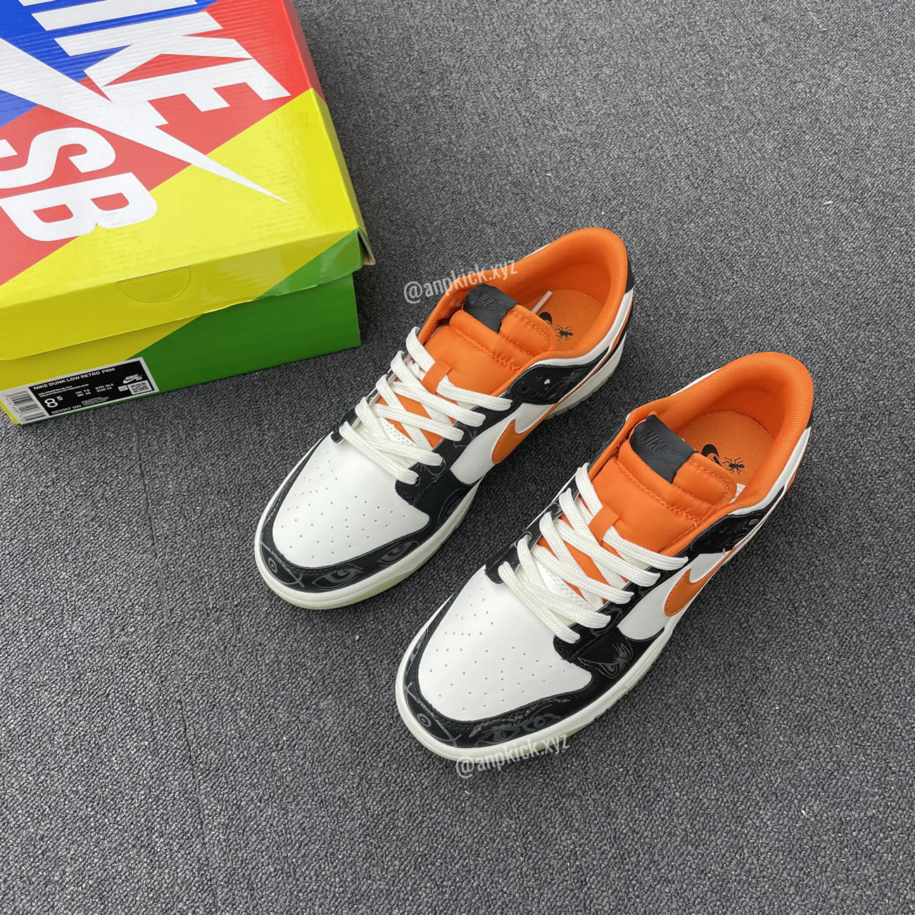 Nike Dunk Low Halloween Sail Starfish Black Anpkick Dd3357 100 (1) - www.kitistry.com