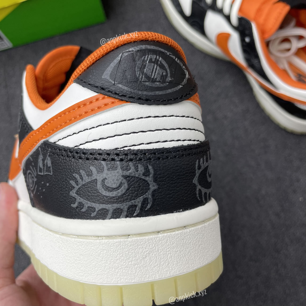 Nike Dunk Low Halloween Sail Starfish Black Anpkick Dd3357 100 (4) - www.kitistry.com