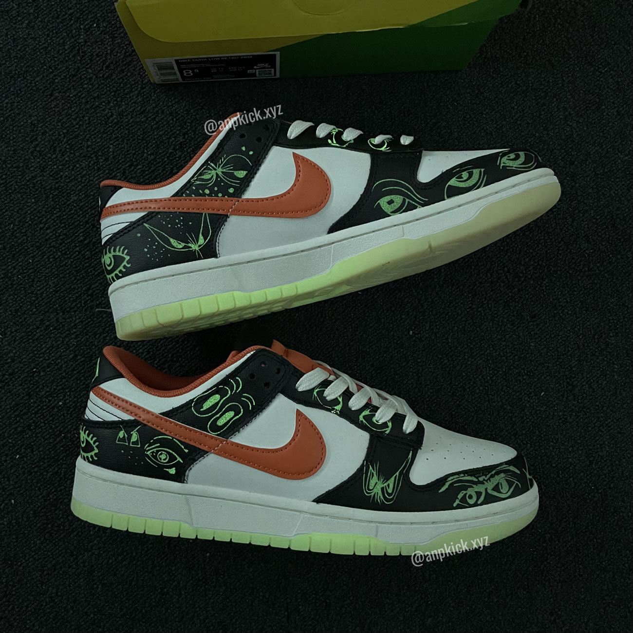 Nike Dunk Low Halloween Sail Starfish Black Anpkick Dd3357 100 (9) - www.kitistry.com