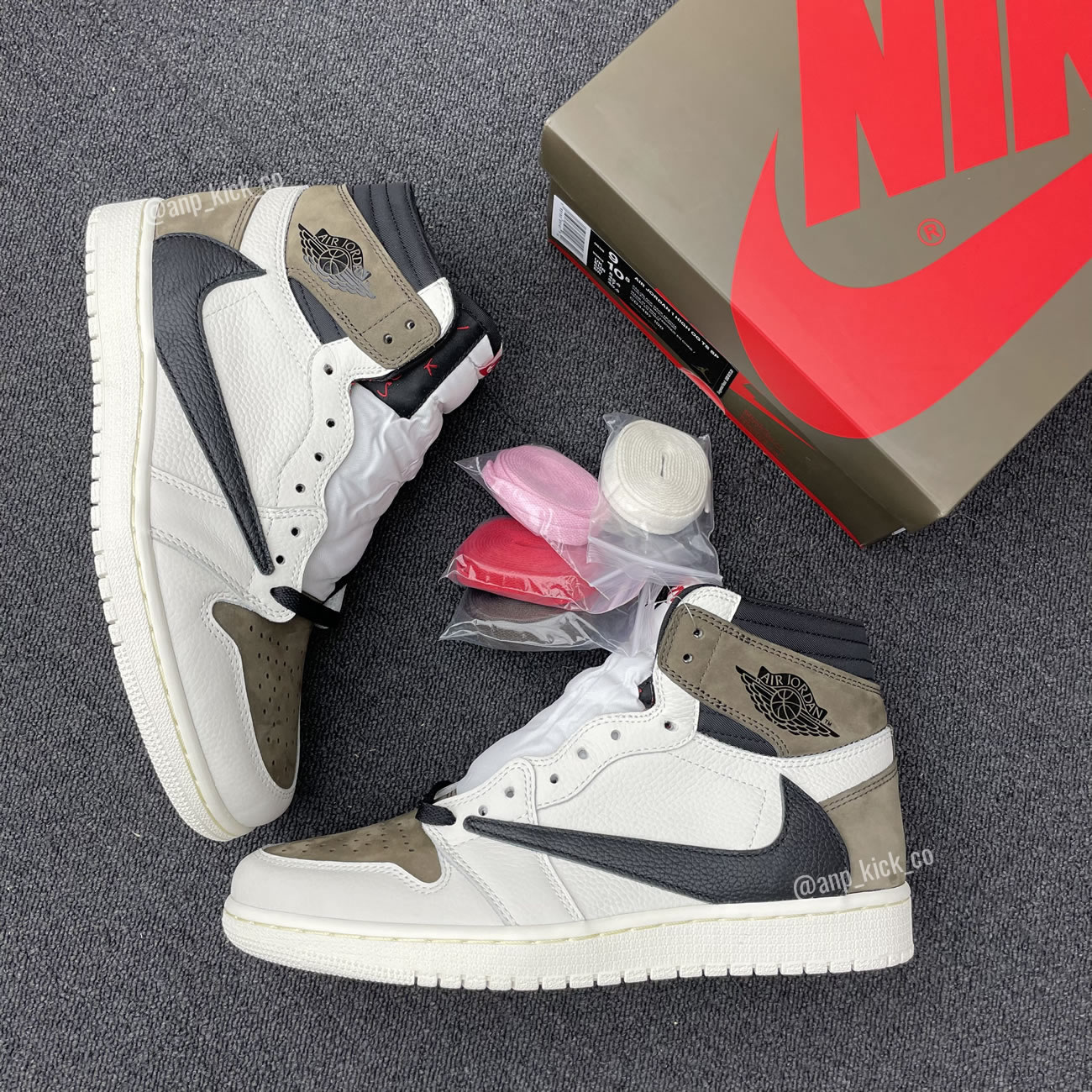 Travis Scott Air Jordan 1 High Og Sp White Brown Black Fragment Anpkick Custom Making (1) - www.kitistry.com Travis Scott Air Jordan 1 High Og Sp White Brown Black Fragment Anpkick Custom Making (1) - www.kitistry.com