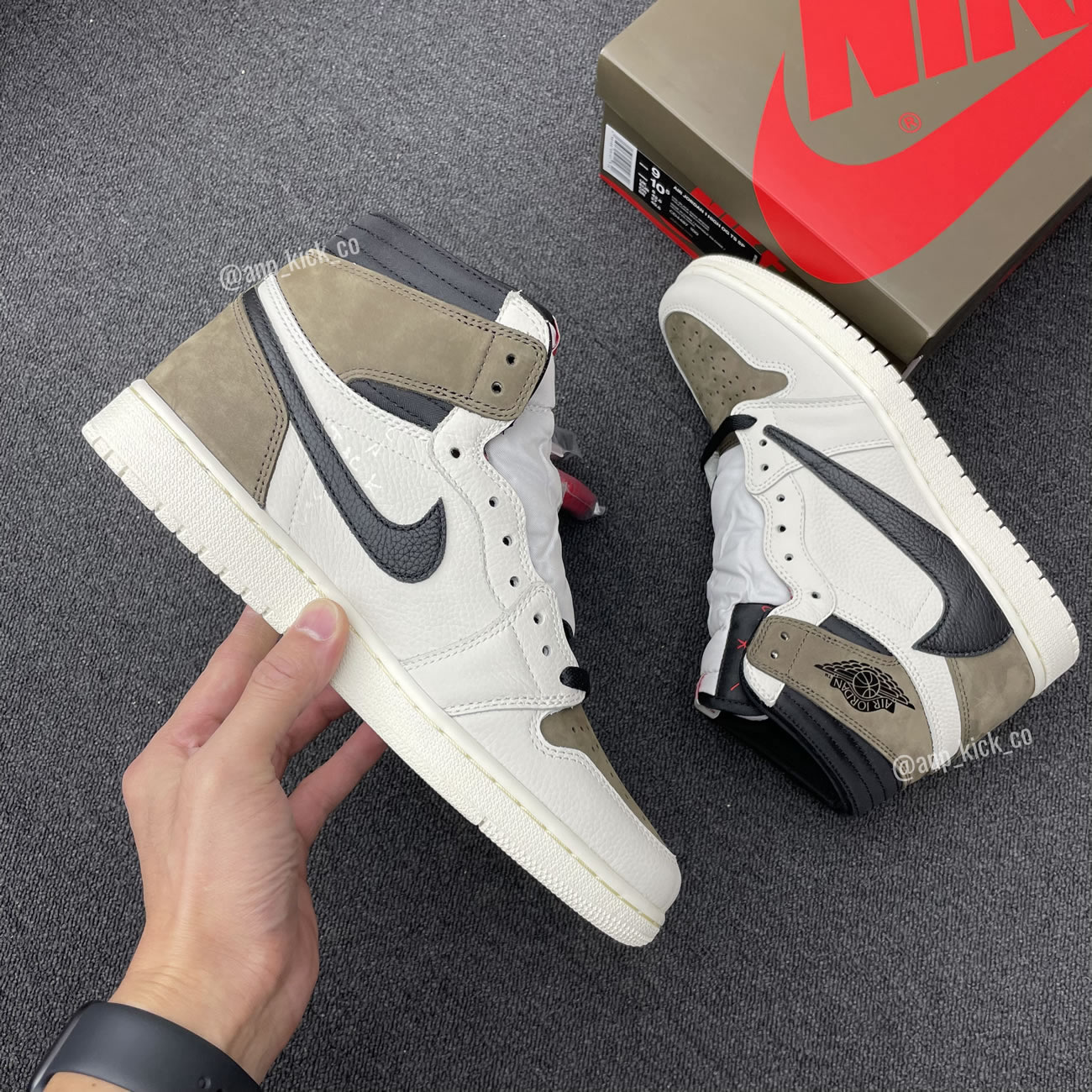 Travis Scott Air Jordan 1 High Og Sp White Brown Black Fragment Anpkick Custom Making (2) - www.kitistry.com Travis Scott Air Jordan 1 High Og Sp White Brown Black Fragment Anpkick Custom Making (2) - www.kitistry.com
