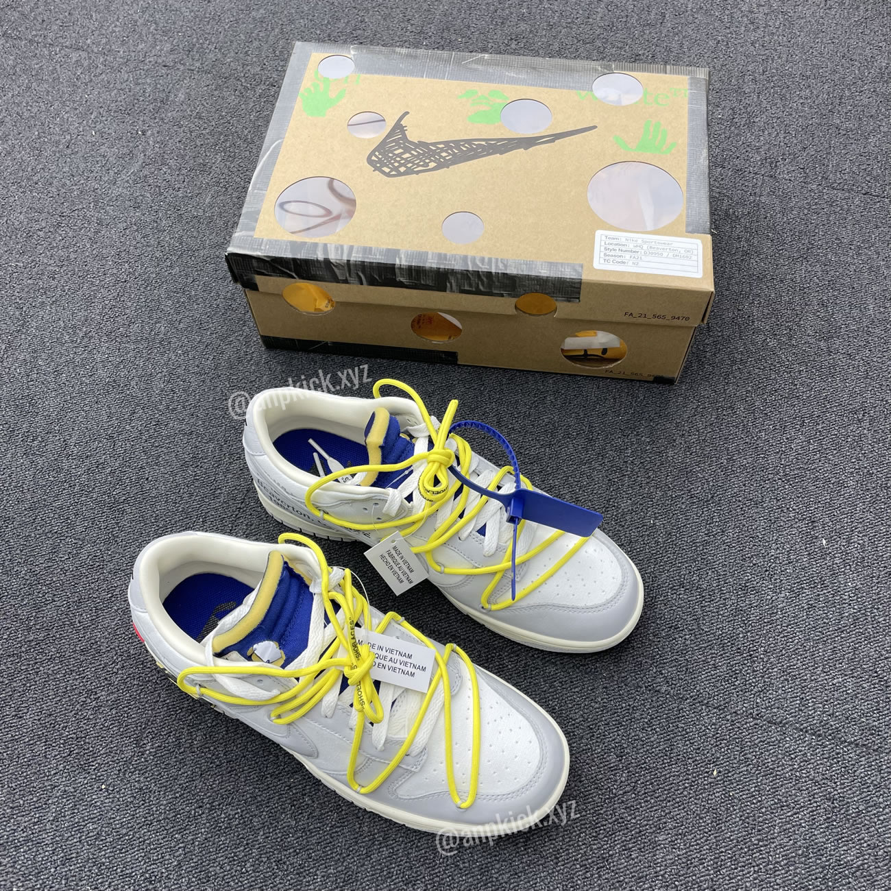 Off White Nike Sb Dunk Low The 27 Of 50 Sail Neutral Grey Dm1602 120 (10) - www.kitistry.com