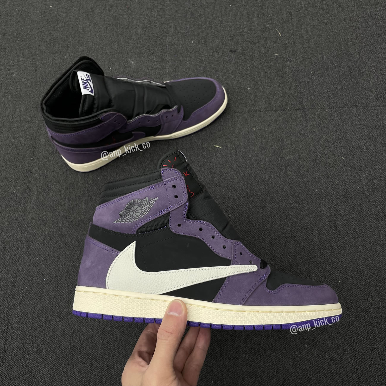 Travis Scott Air Jordan 1 High Og Sp Purple Black Anpkick Custom Making (1) - www.kitistry.com Travis Scott Air Jordan 1 High Og Sp Purple Black Anpkick Custom Making (1) - www.kitistry.com