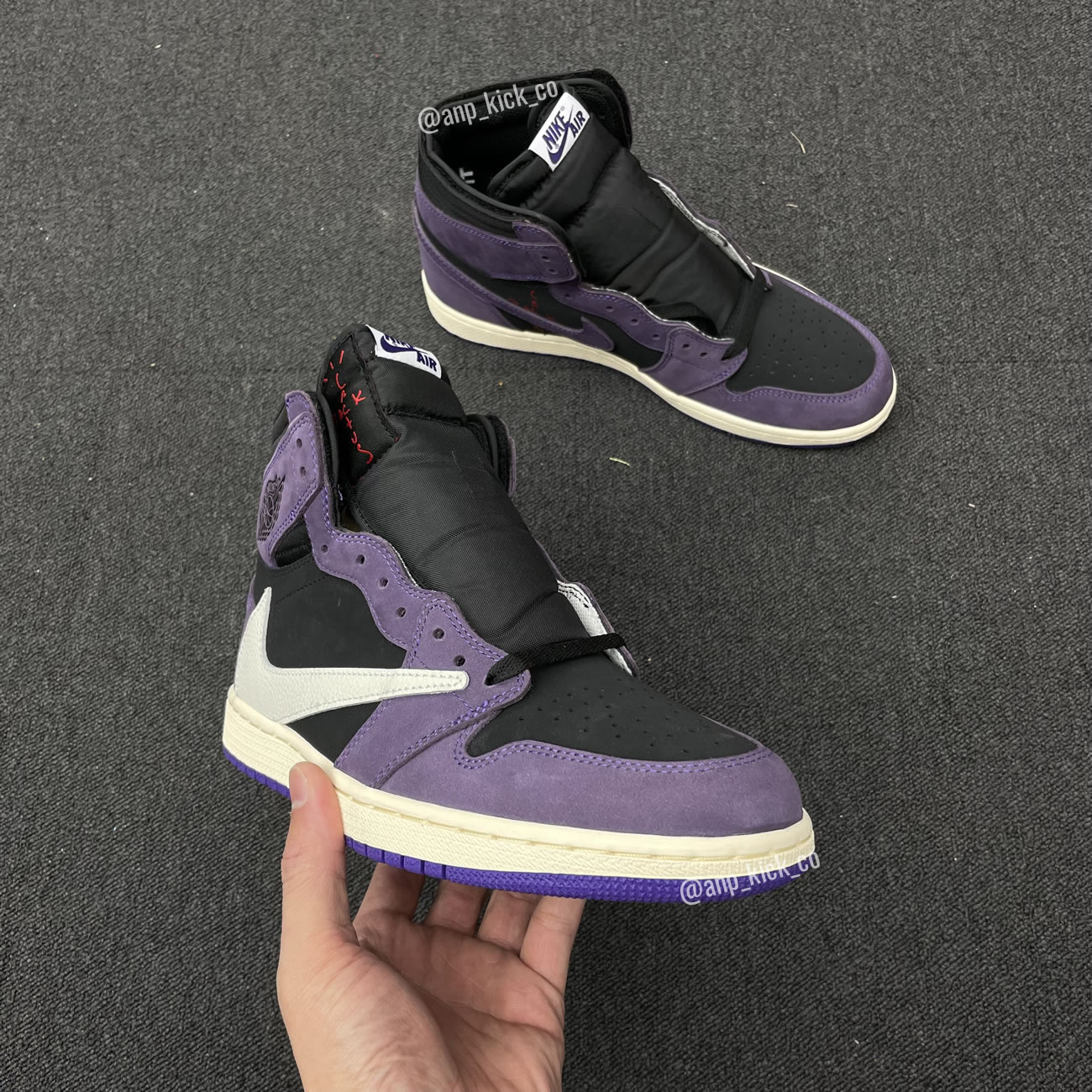 Travis Scott Air Jordan 1 High Og Sp Purple Black Anpkick Custom Making (2) - www.kitistry.com Travis Scott Air Jordan 1 High Og Sp Purple Black Anpkick Custom Making (2) - www.kitistry.com