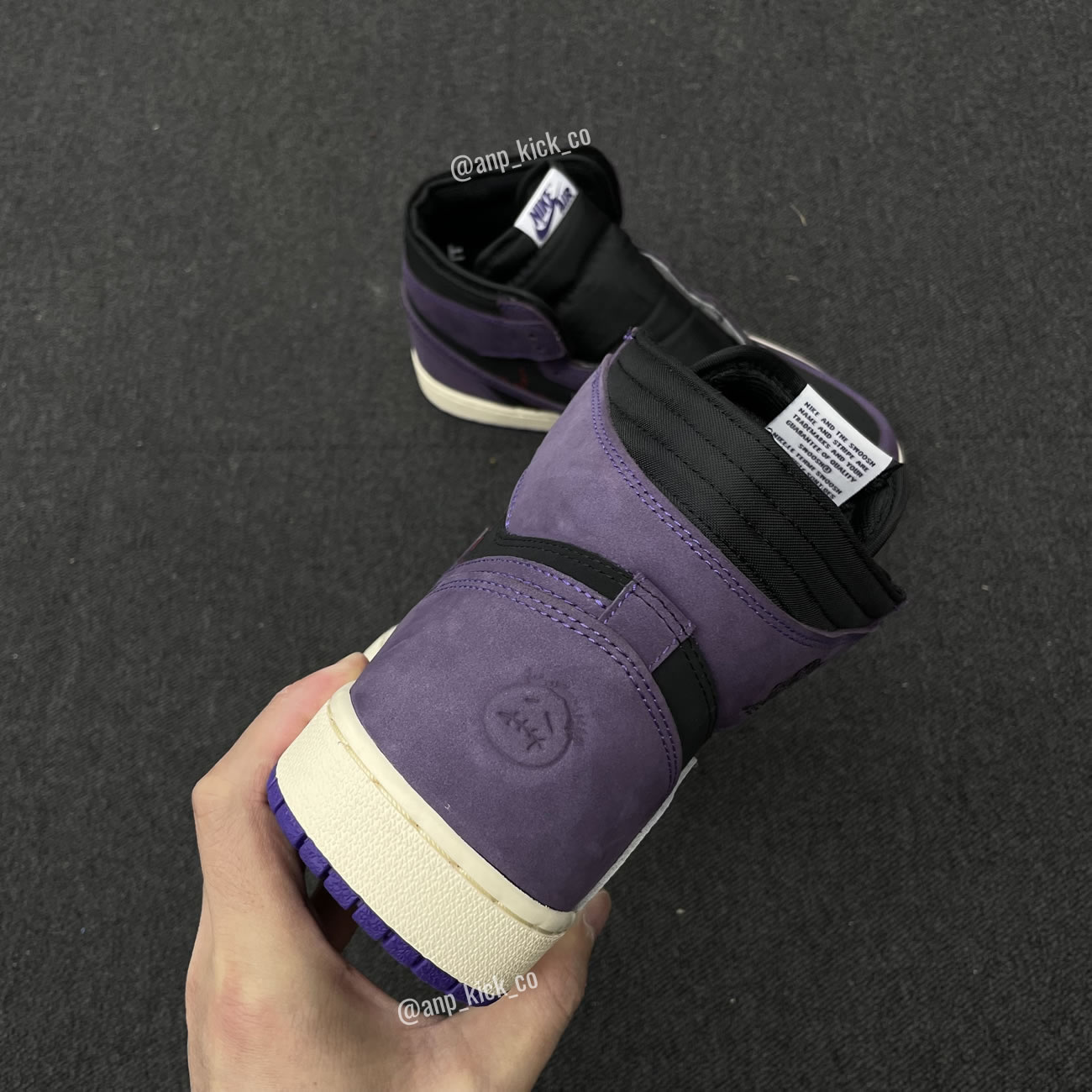 Travis Scott Air Jordan 1 High Og Sp Purple Black Anpkick Custom Making (3) - www.kitistry.com Travis Scott Air Jordan 1 High Og Sp Purple Black Anpkick Custom Making (3) - www.kitistry.com