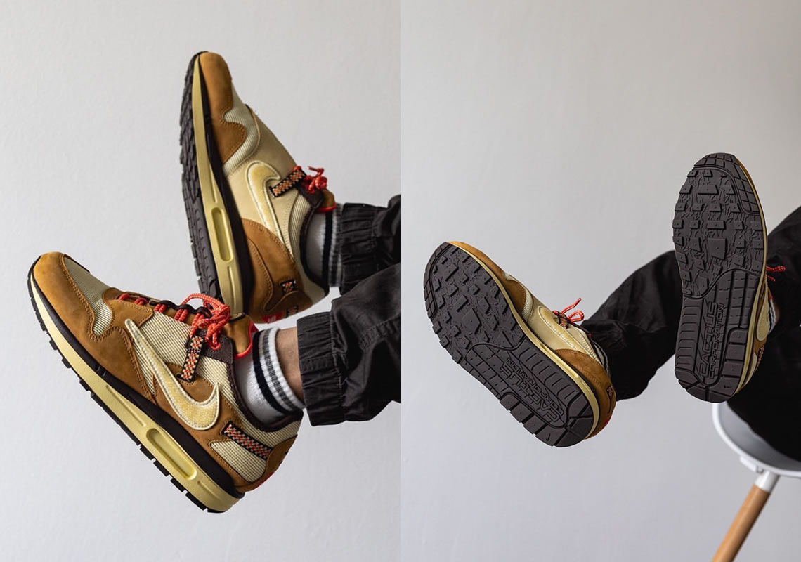 Travis Scott Nike Air Max 1 Wheat Do9392 On Feet 701 (3) - www.kitistry.com Travis Scott Nike Air Max 1 Wheat Do9392 On Feet 701 (3) - www.kitistry.com