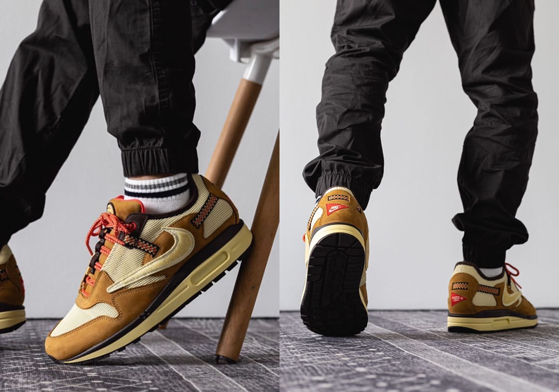 Travis Scott Nike Air Max 1 Wheat Do9392 On Feet 701 (4) - www.kitistry.com Travis Scott Nike Air Max 1 Wheat Do9392 On Feet 701 (4) - www.kitistry.com