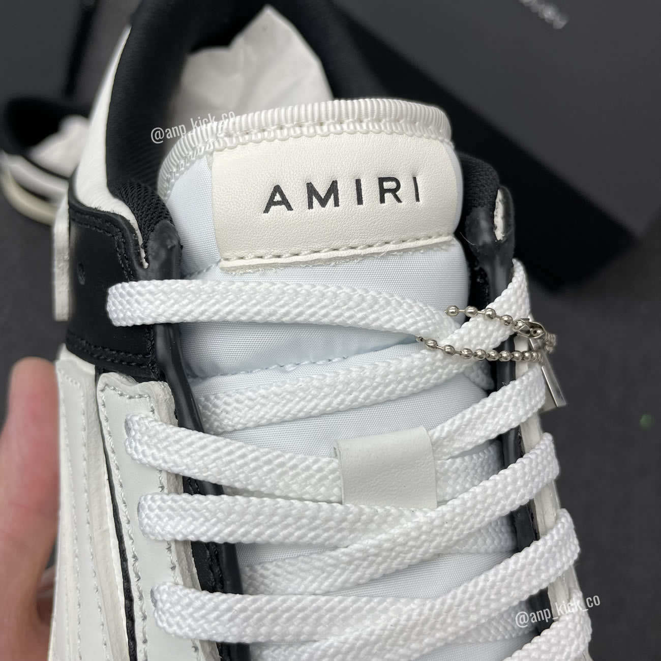 A M I R I Skel Top Low Leather Sneakers Black White Anpkick Mfs003 000 (4) - www.kitistry.com A M I R I Skel Top Low Leather Sneakers Black White Anpkick Mfs003 000 (4) - www.kitistry.com