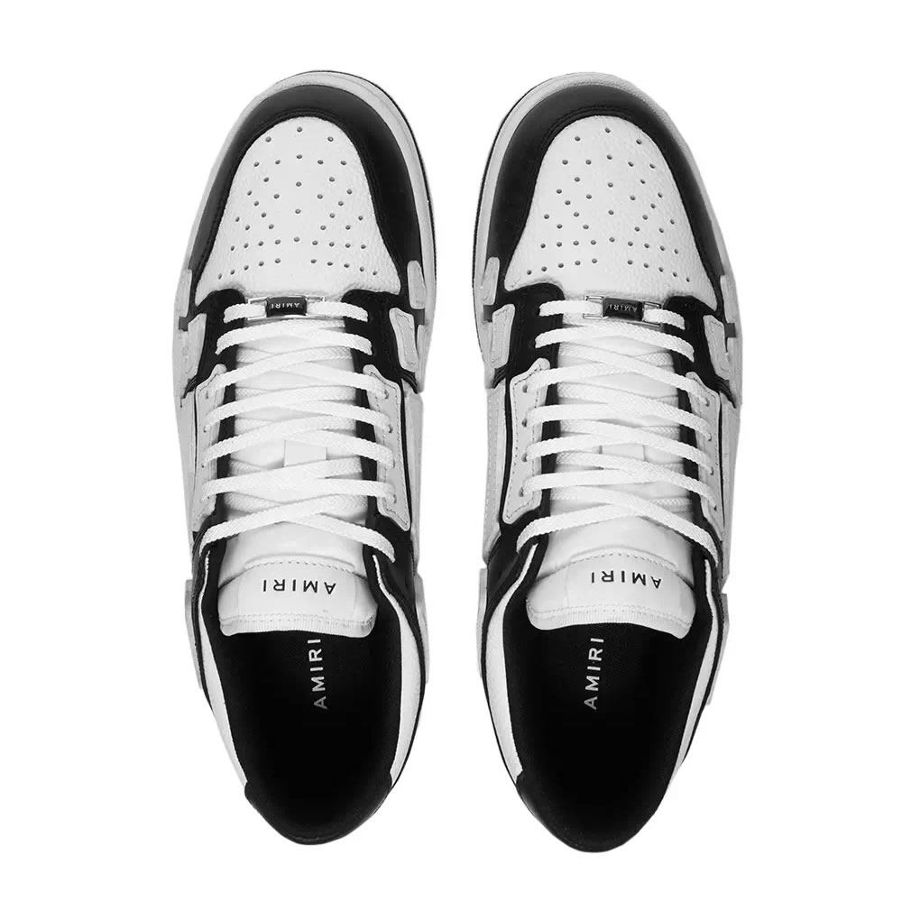 A M I R I Skel Top Low Leather Sneakers Black White Mfs003 000 (3) - www.kitistry.com A M I R I Skel Top Low Leather Sneakers Black White Mfs003 000 (3) - www.kitistry.com