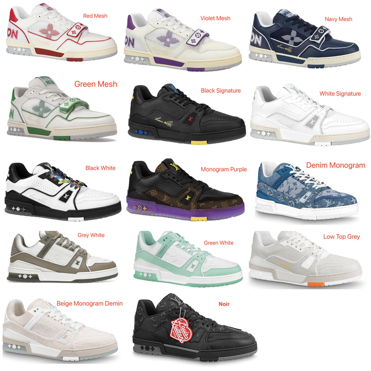 New L V Trainer Sneaker Shoes (3) - www.kitistry.com New L V Trainer Sneaker Shoes (3) - www.kitistry.com