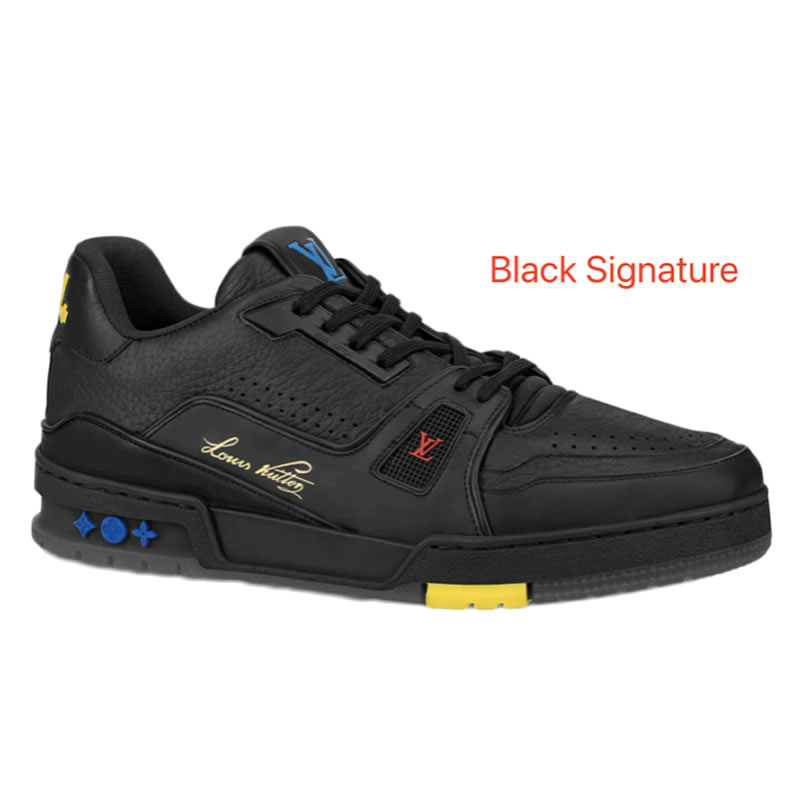 New L V Trainer Sneaker Shoes Black Signature (1) - www.kitistry.com New L V Trainer Sneaker Shoes Black Signature (1) - www.kitistry.com